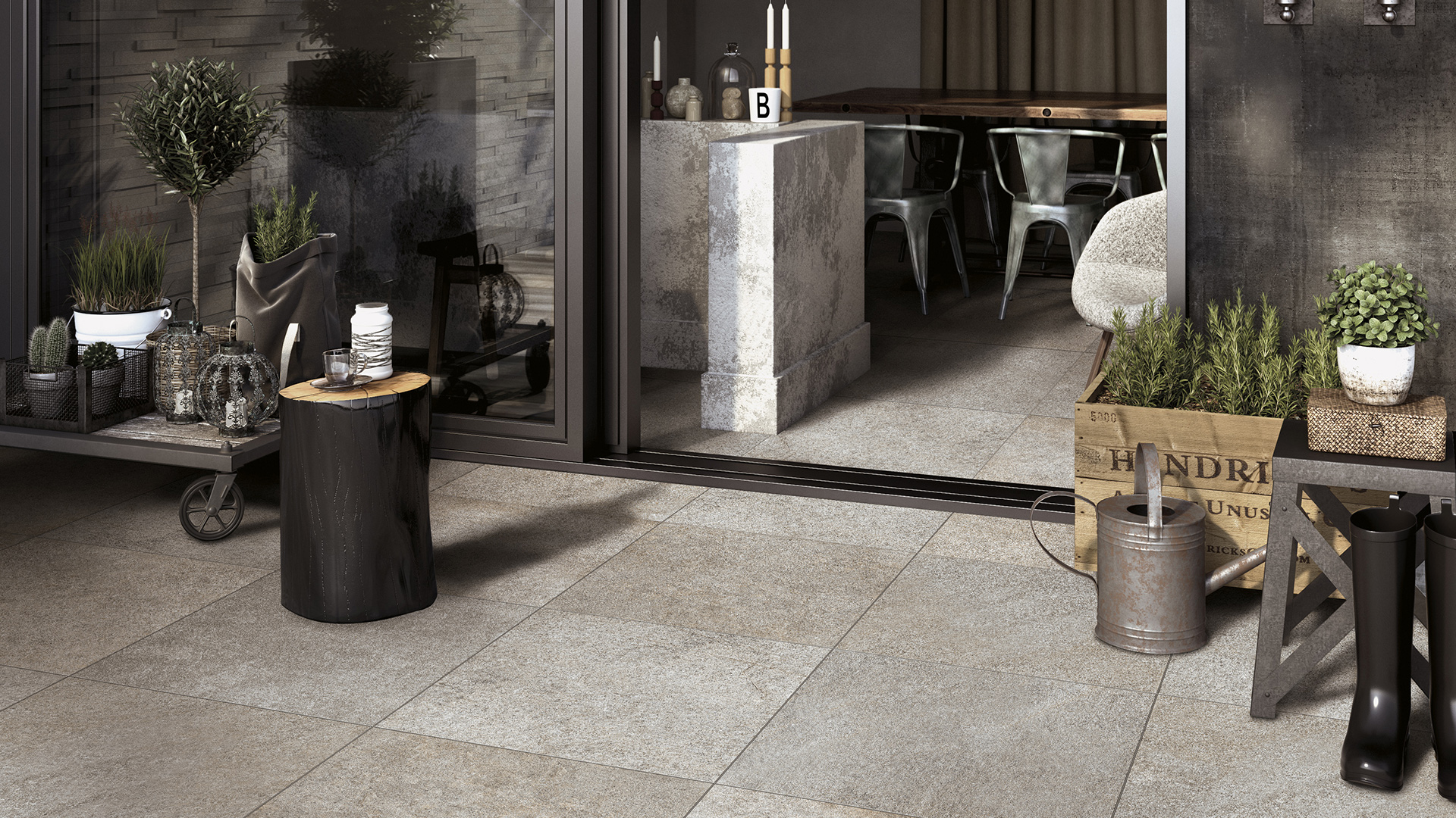 Carrelage PIETRE DALLE - Élégance et Robustesse